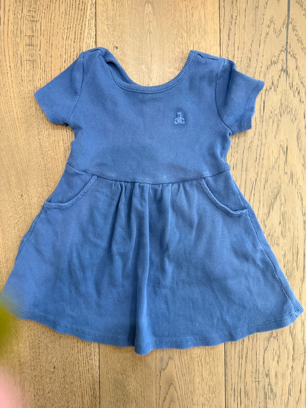 GAP Kids Casual Dress in Blue with Green Accents